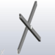 No.6 | expotent scissor-profile Premium 2,5x2,5m